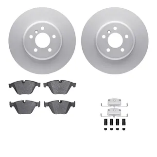 R1 Concepts WDUH1-31229 Carbon Series Brake Rotors W/ 5000 Oep Brake Pads & Hdw